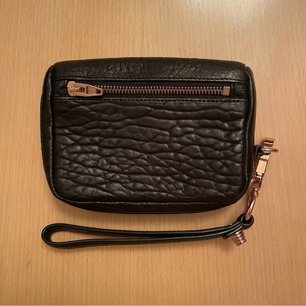 ALEXANDER WANG Fumo Wristlet Rose Gold